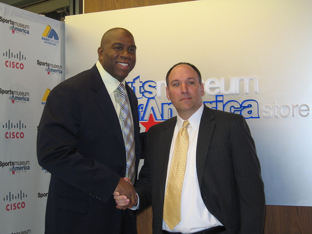 Philip and Magic Johnson